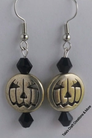 Pumpkin Head Style Earring