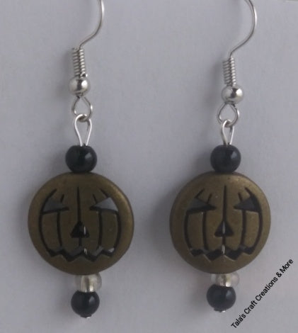 Pumpkin Head Style Earring