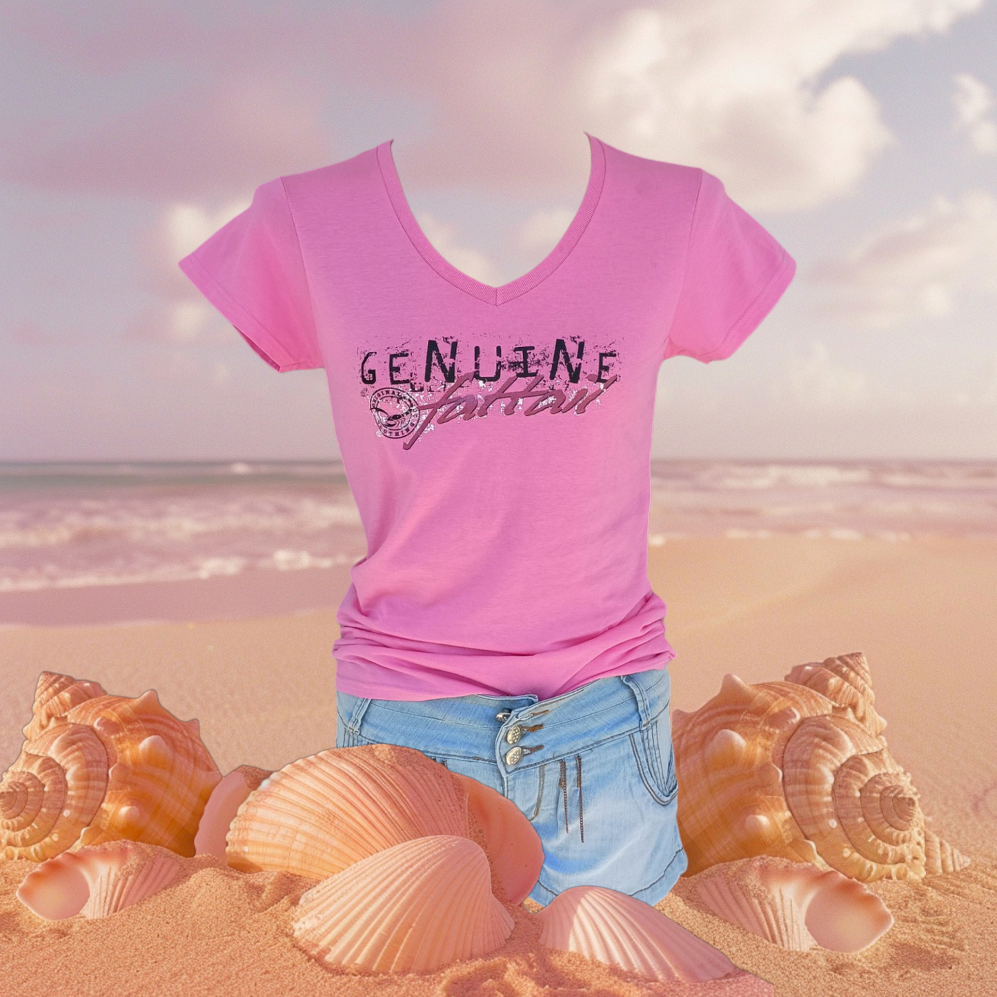 "Genuine Fattail" Grunge Tee