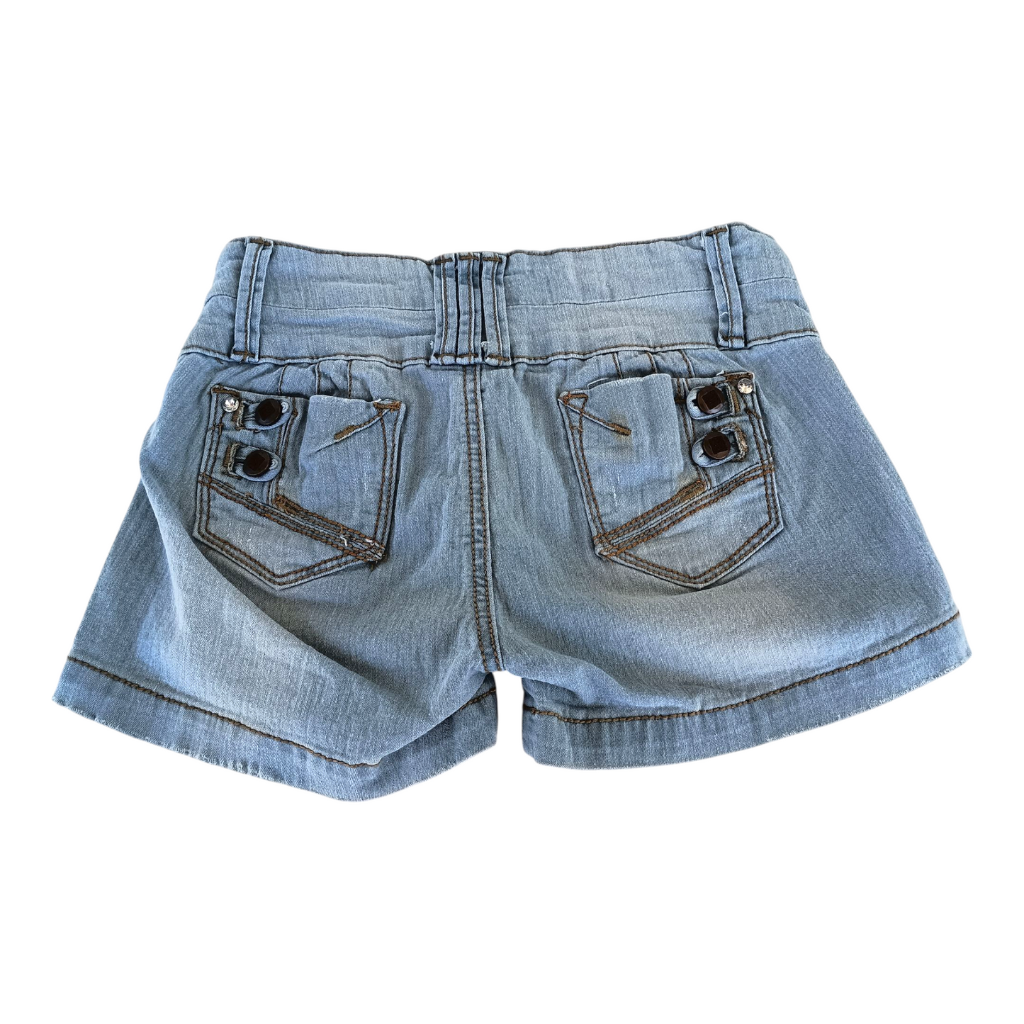 Mid-rise Denim Ladies Shorties