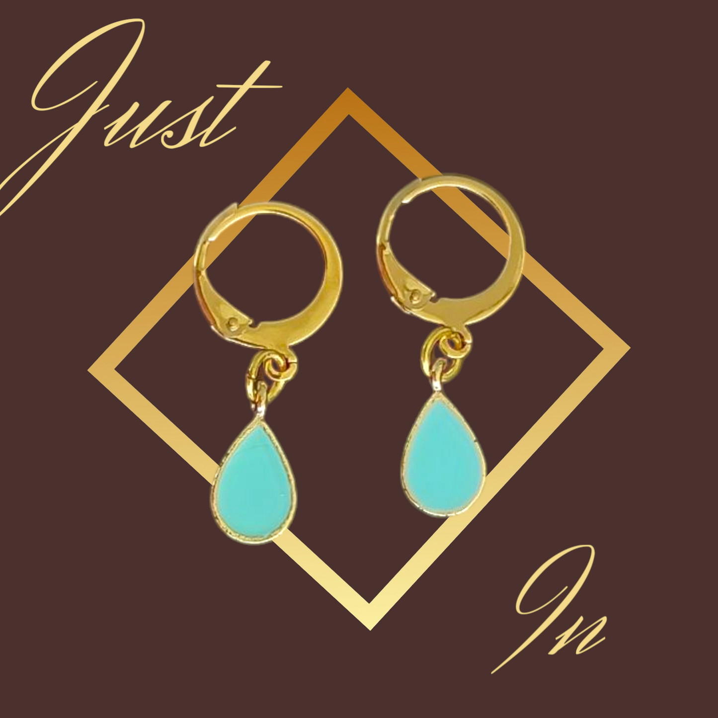 Tear Drop Dangle Drop Earrings