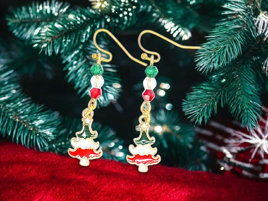 Mini Christmas Earring