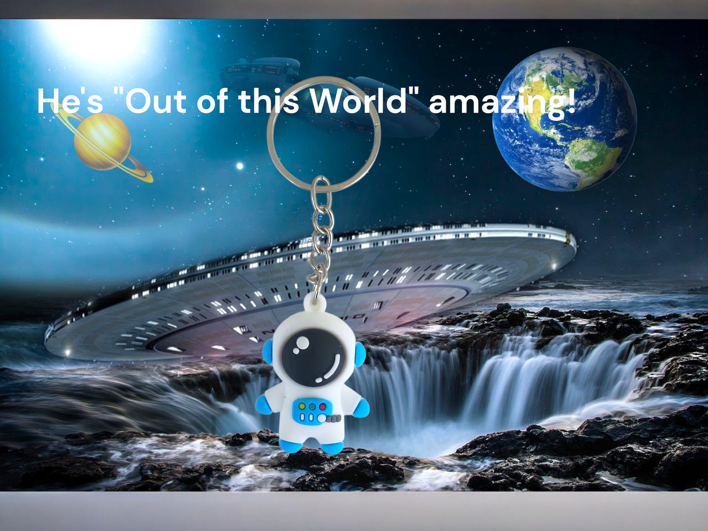 My Space Wonder Keychain