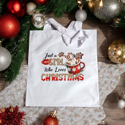 Christmas Canvas Tote Bags
