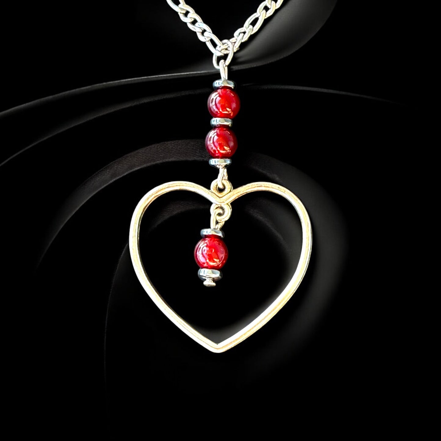 Enchanted Heart Necklace/Earring Set
