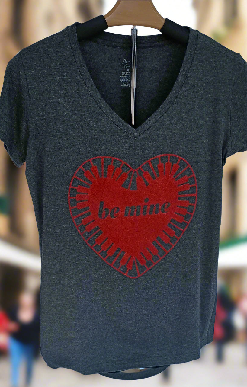 Piano Heart T-shirt