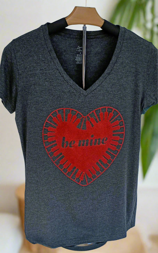 Piano Heart T-shirt