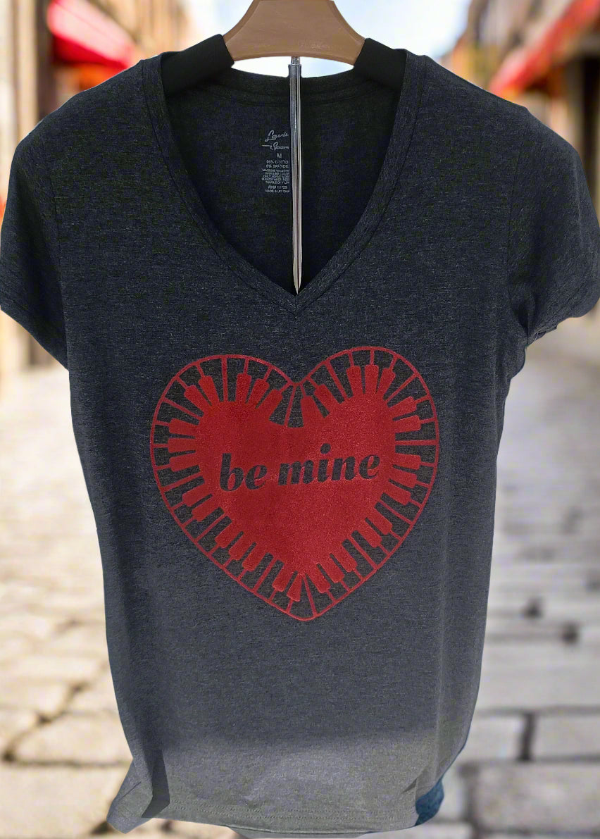 Piano Heart T-shirt