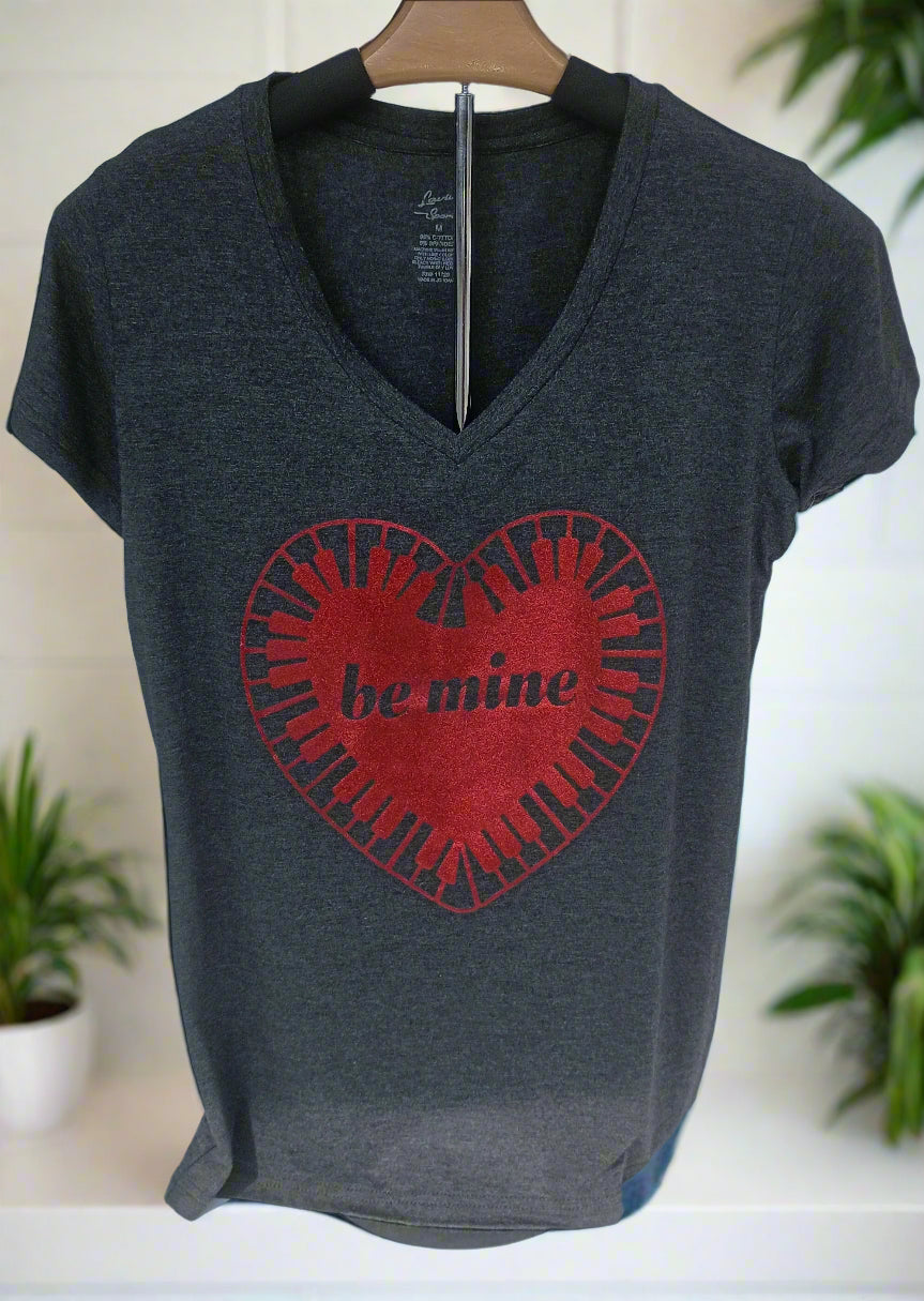 Piano Heart T-shirt