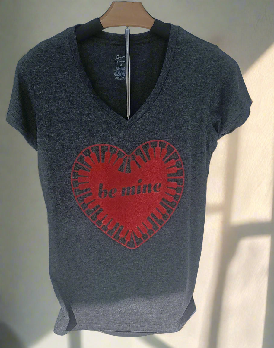 Piano Heart T-shirt