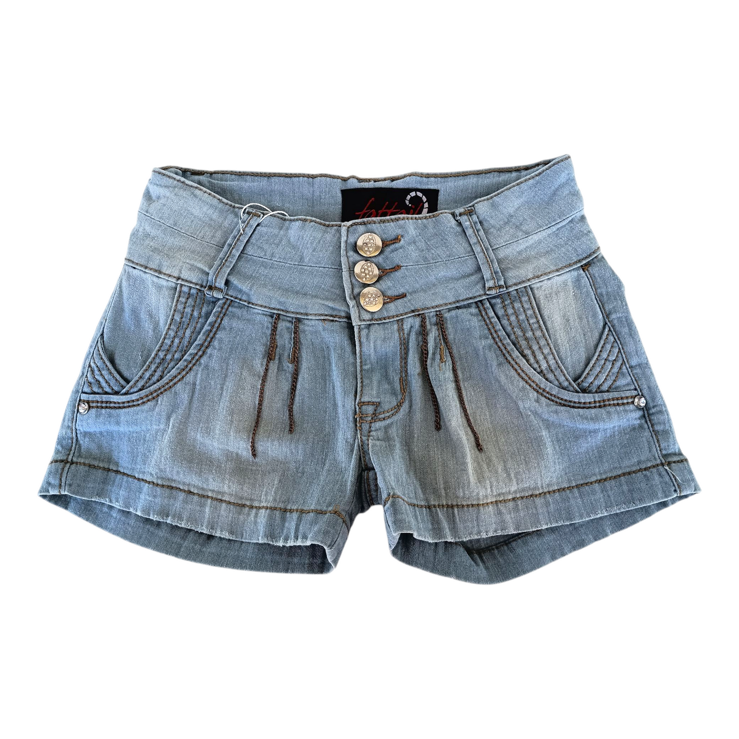 Mid-rise Denim Ladies Shorties